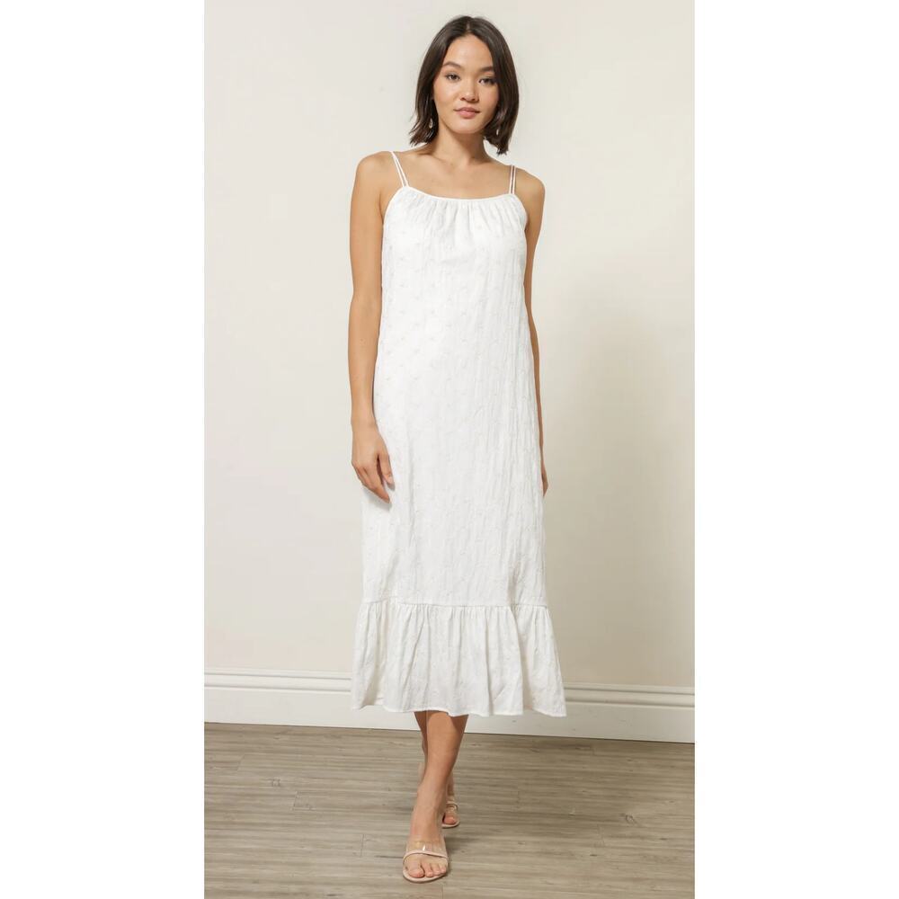 GORGEOUS Line and Dot Dakota Rayon `Midi Dress NWT Retail $125